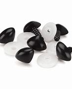Cousin D.I.Y! Noses Black 18 mm/.71 inch 6 noses/package